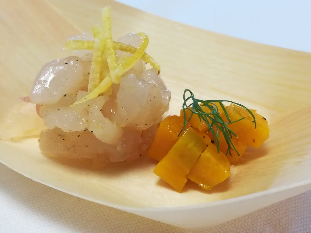 Tartare di Orata con Sedano