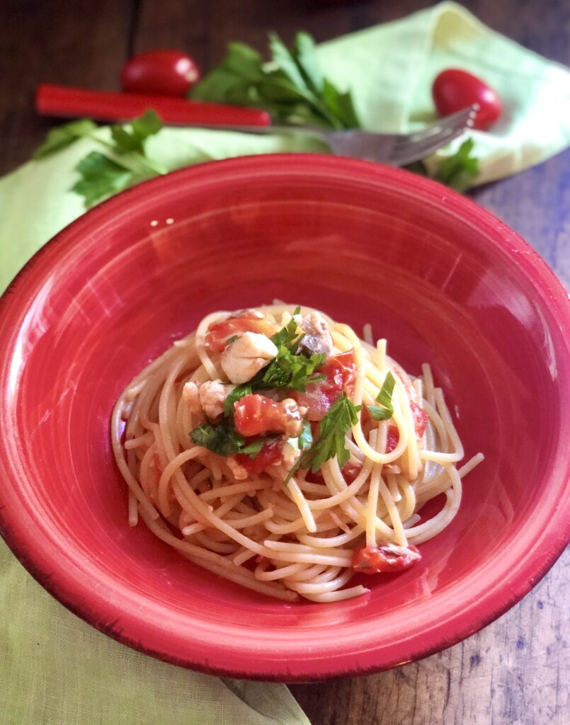 Spaghetti all’acqua pazza
