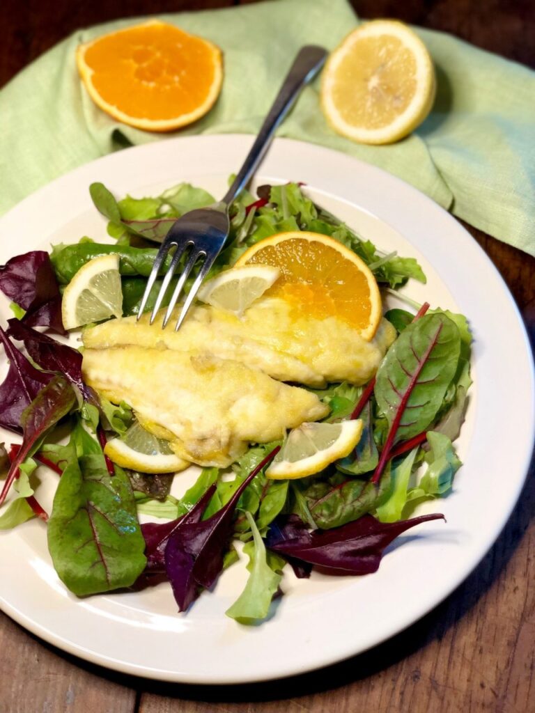 Scaloppine di orata agli agrumi