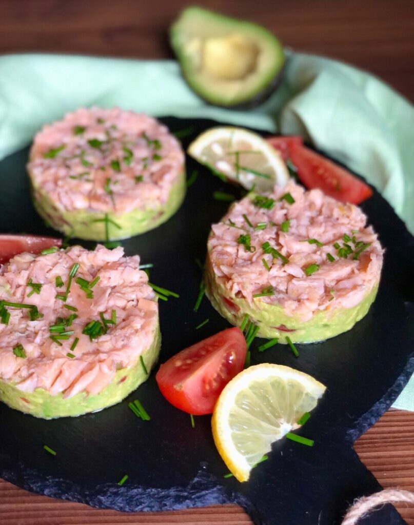 Tartare di Trota Salmonata e Avocado